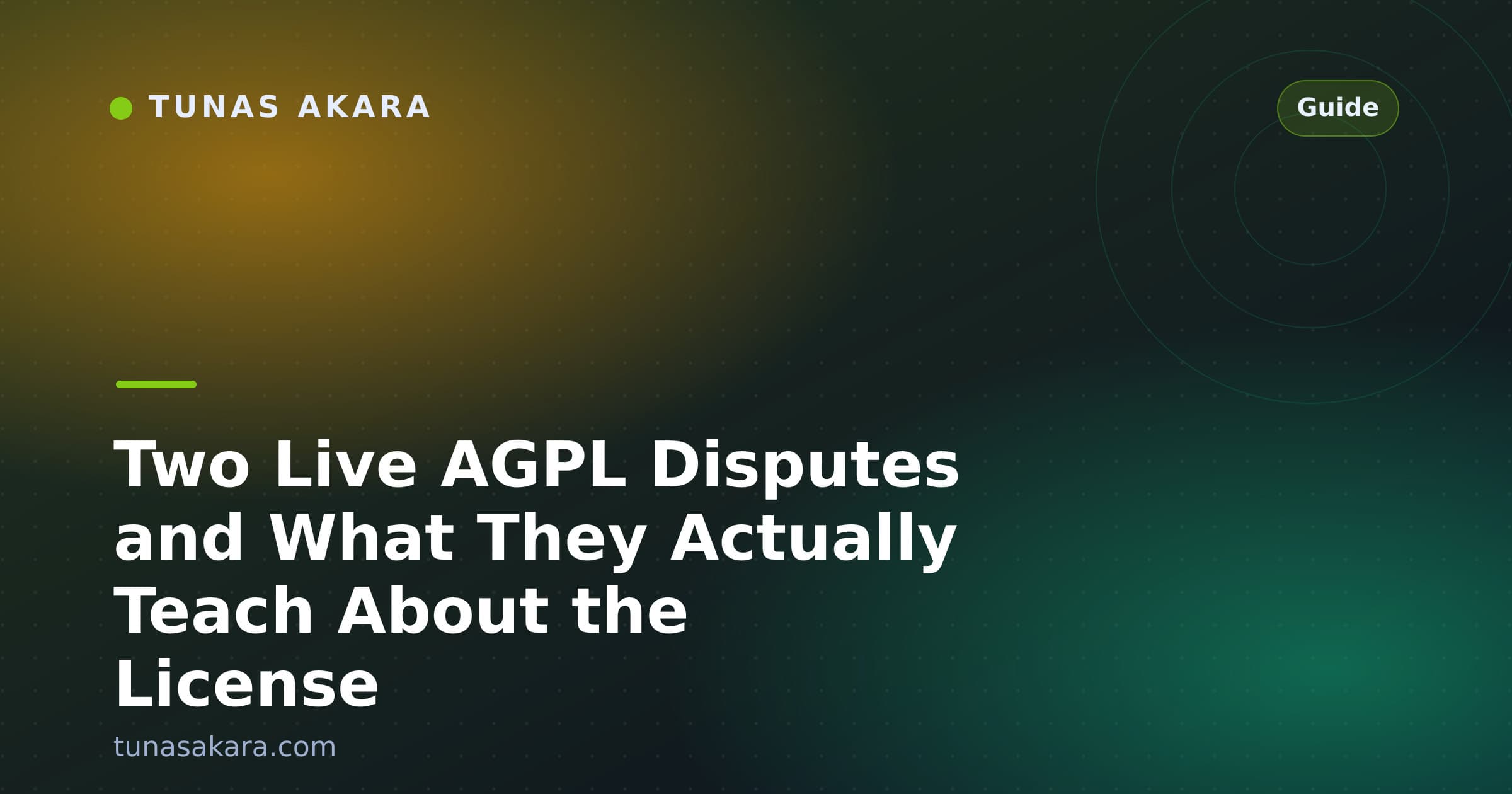 Two Live AGPL Disputes and What They Actually Teach About the License