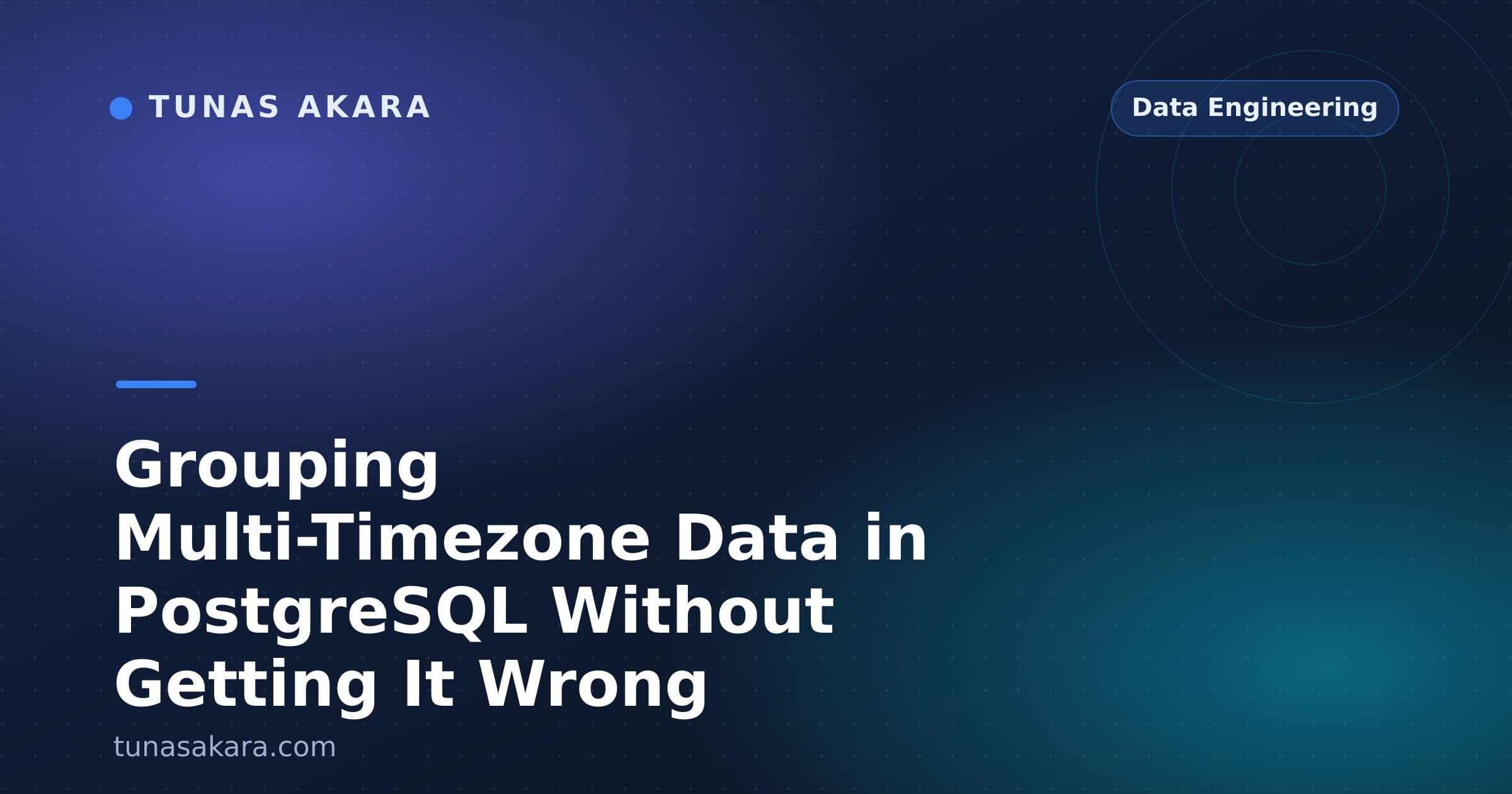 Grouping Multi-Timezone Data in PostgreSQL Without Getting It Wrong
