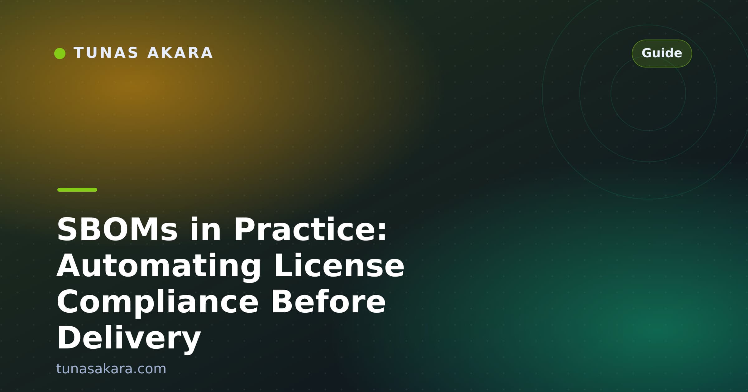 SBOMs in Practice: Automating License Compliance Before Delivery