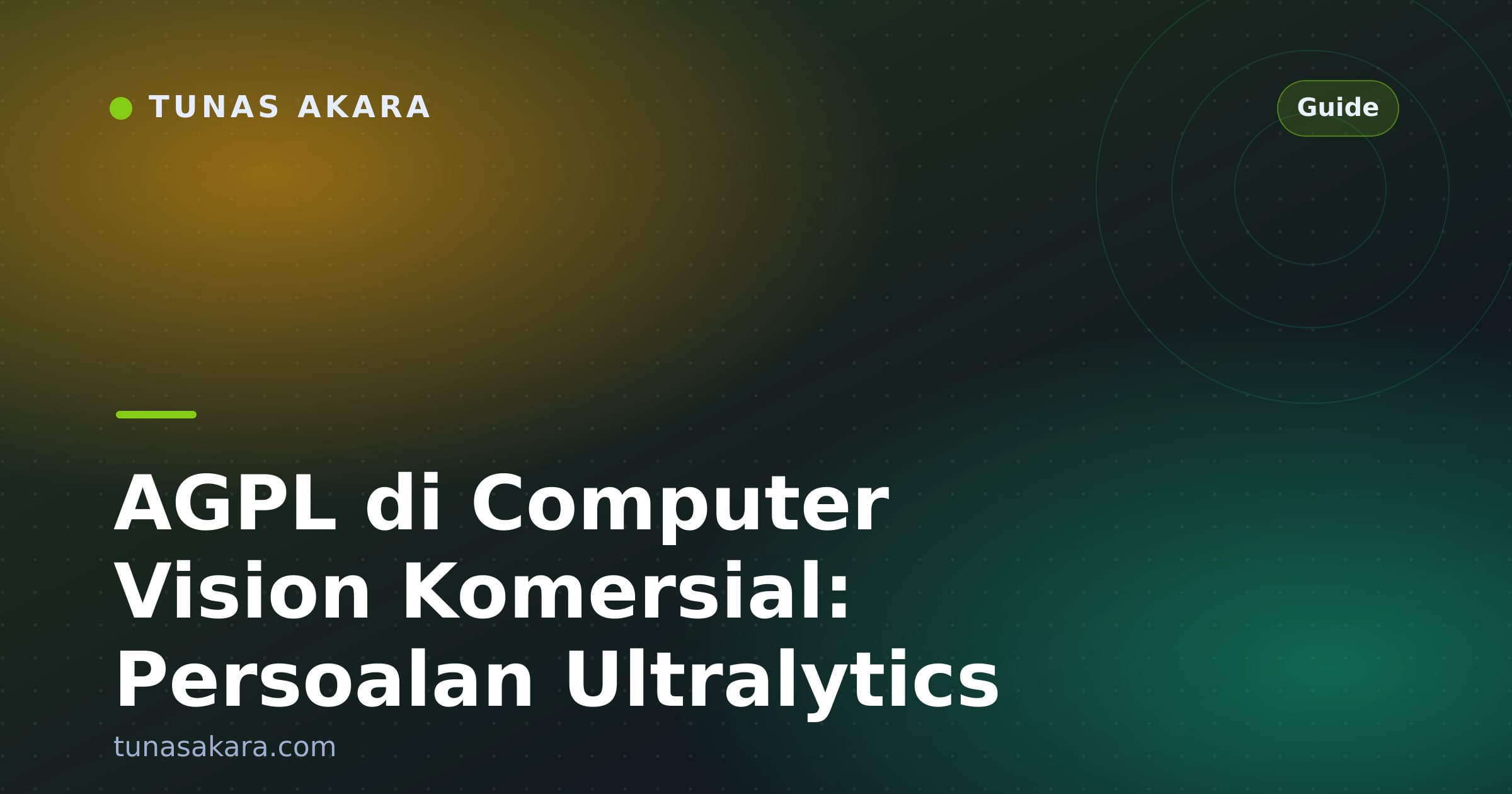 AGPL di Computer Vision Komersial: Persoalan Ultralytics