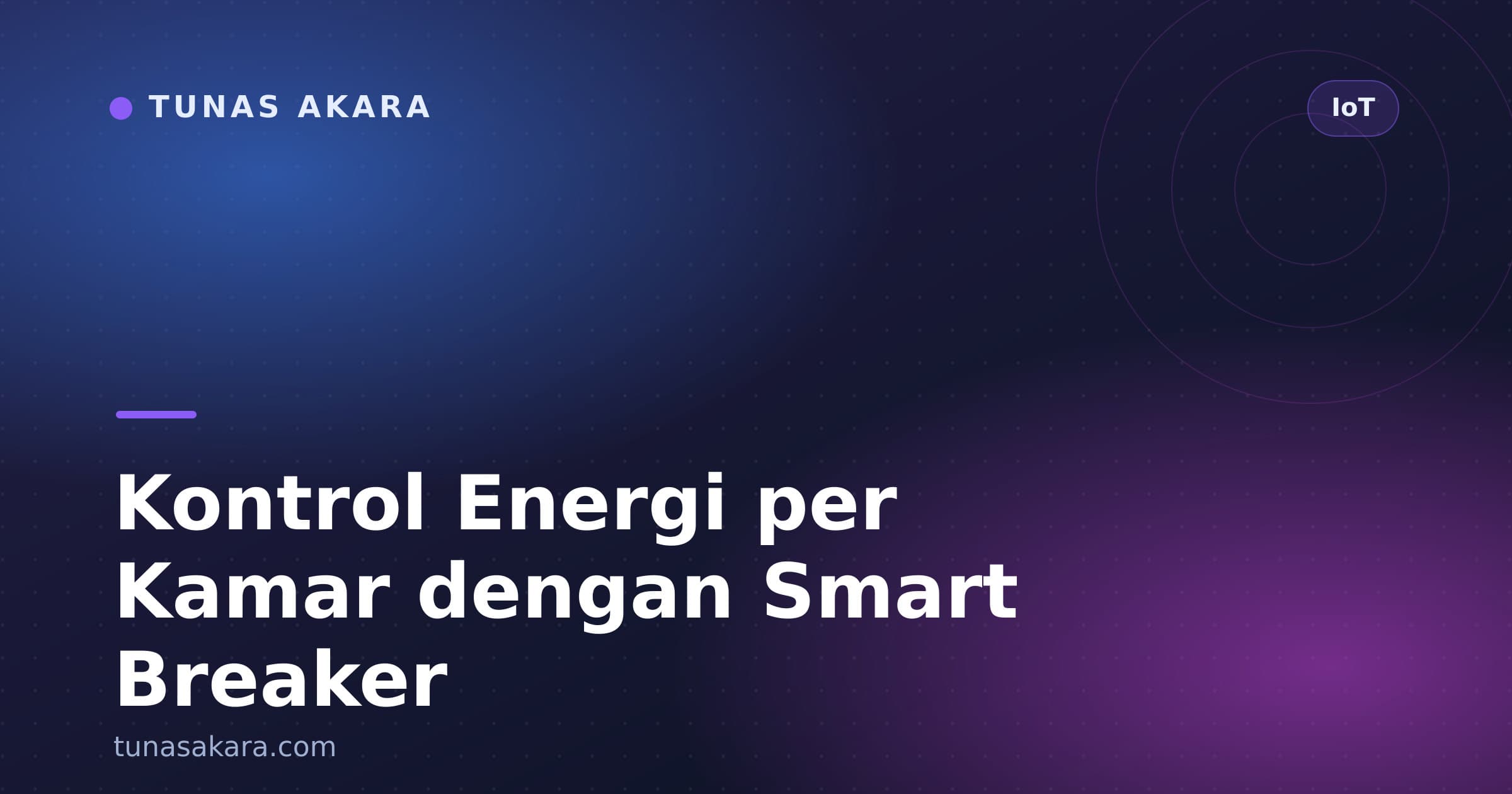 Kontrol Energi per Kamar dengan Smart Breaker
