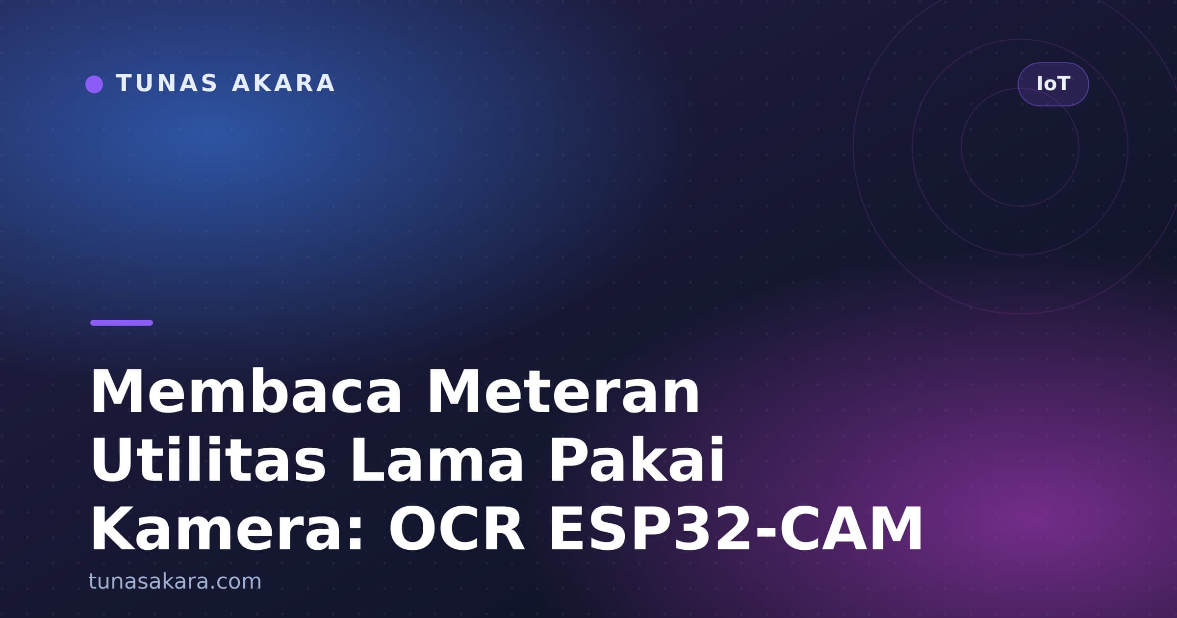 Membaca Meteran Utilitas Lama Pakai Kamera: OCR ESP32-CAM