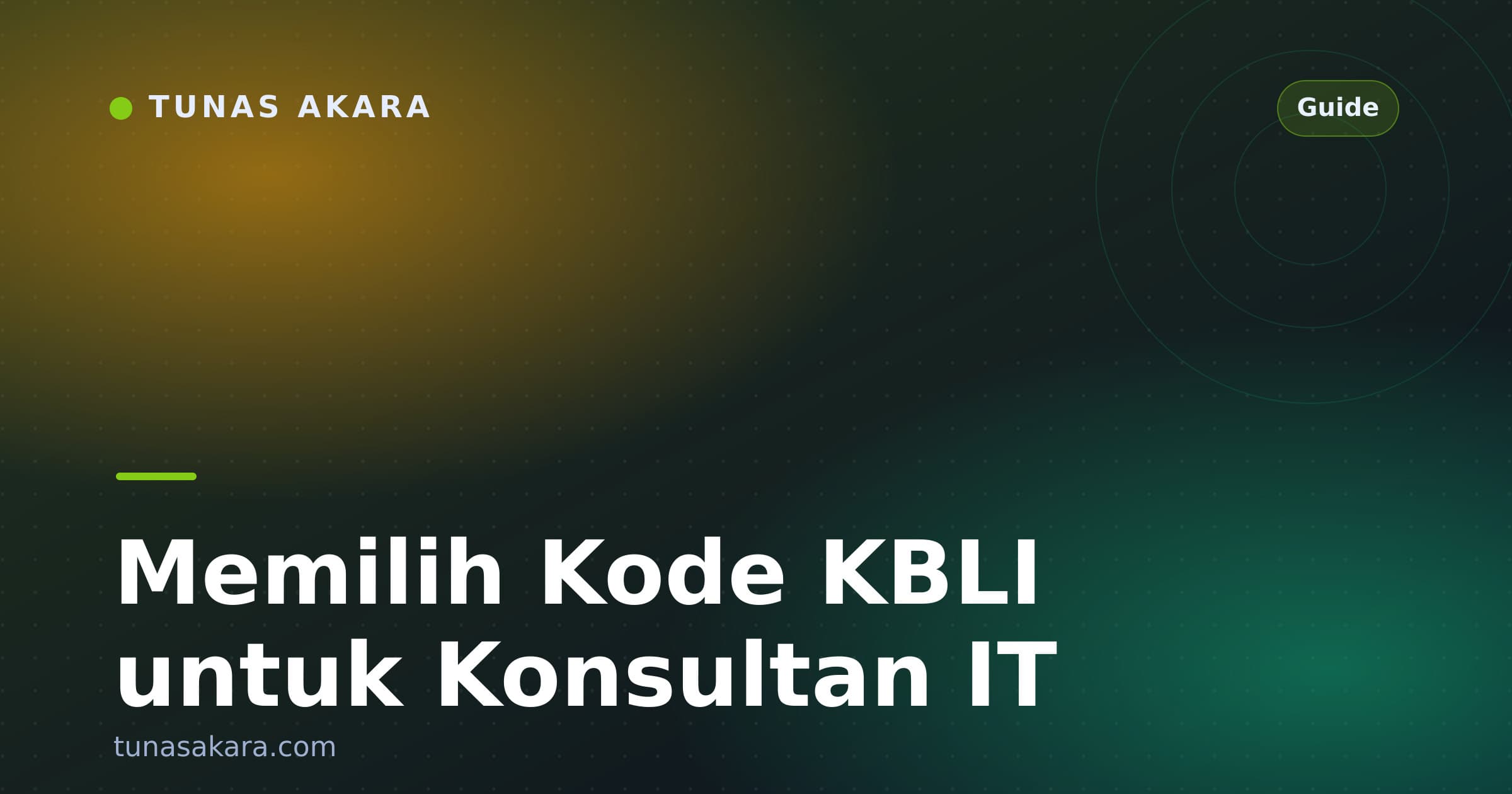 Memilih Kode KBLI untuk Konsultan IT