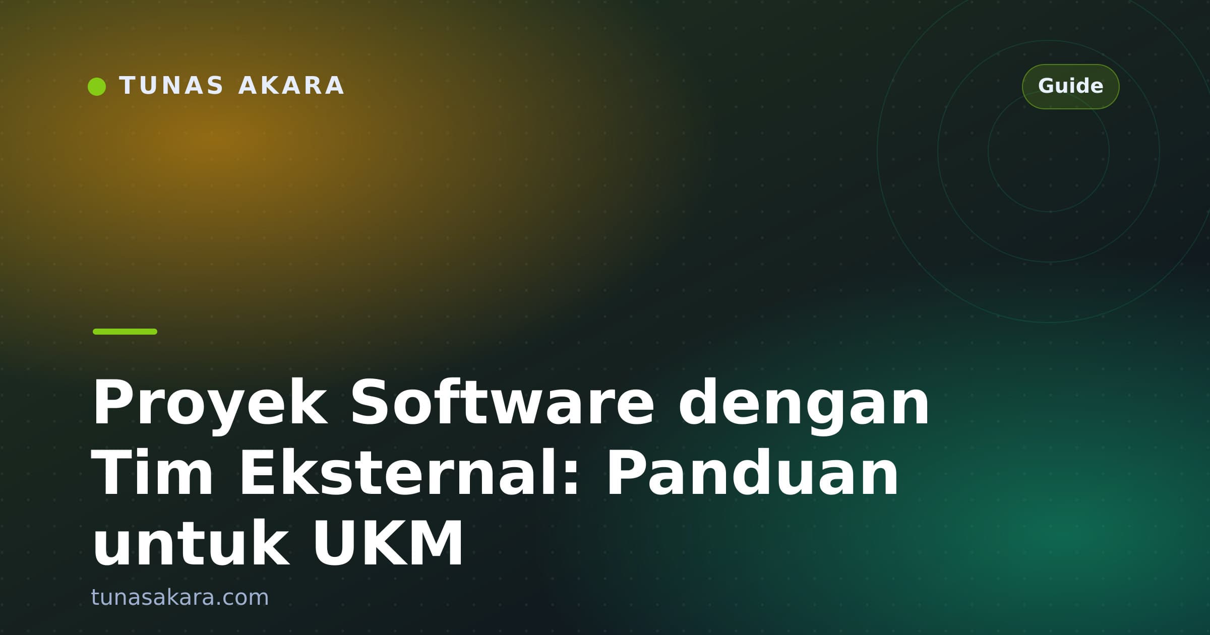 Proyek Software dengan Tim Eksternal: Panduan untuk UKM