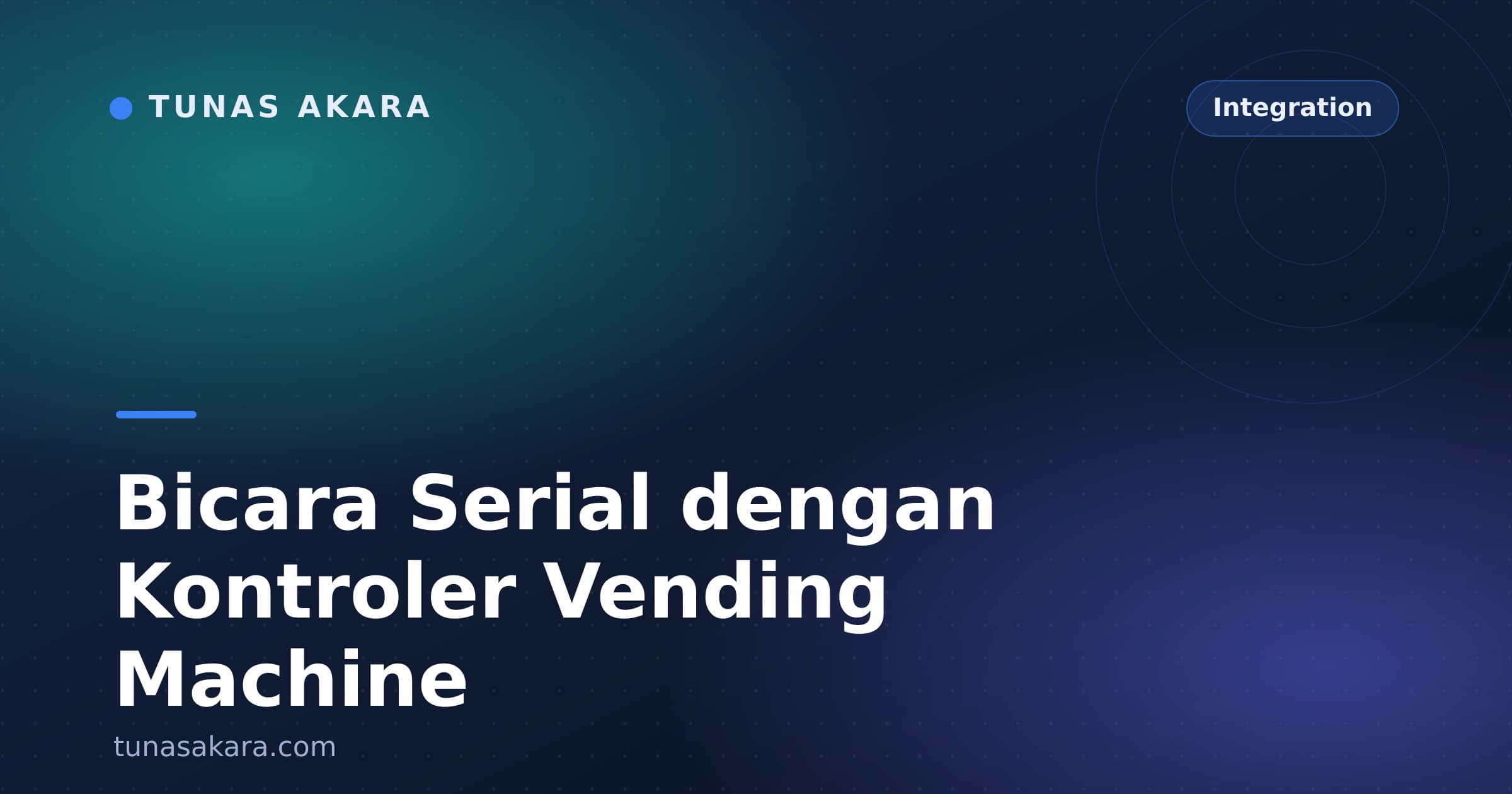Bicara Serial dengan Kontroler Vending Machine