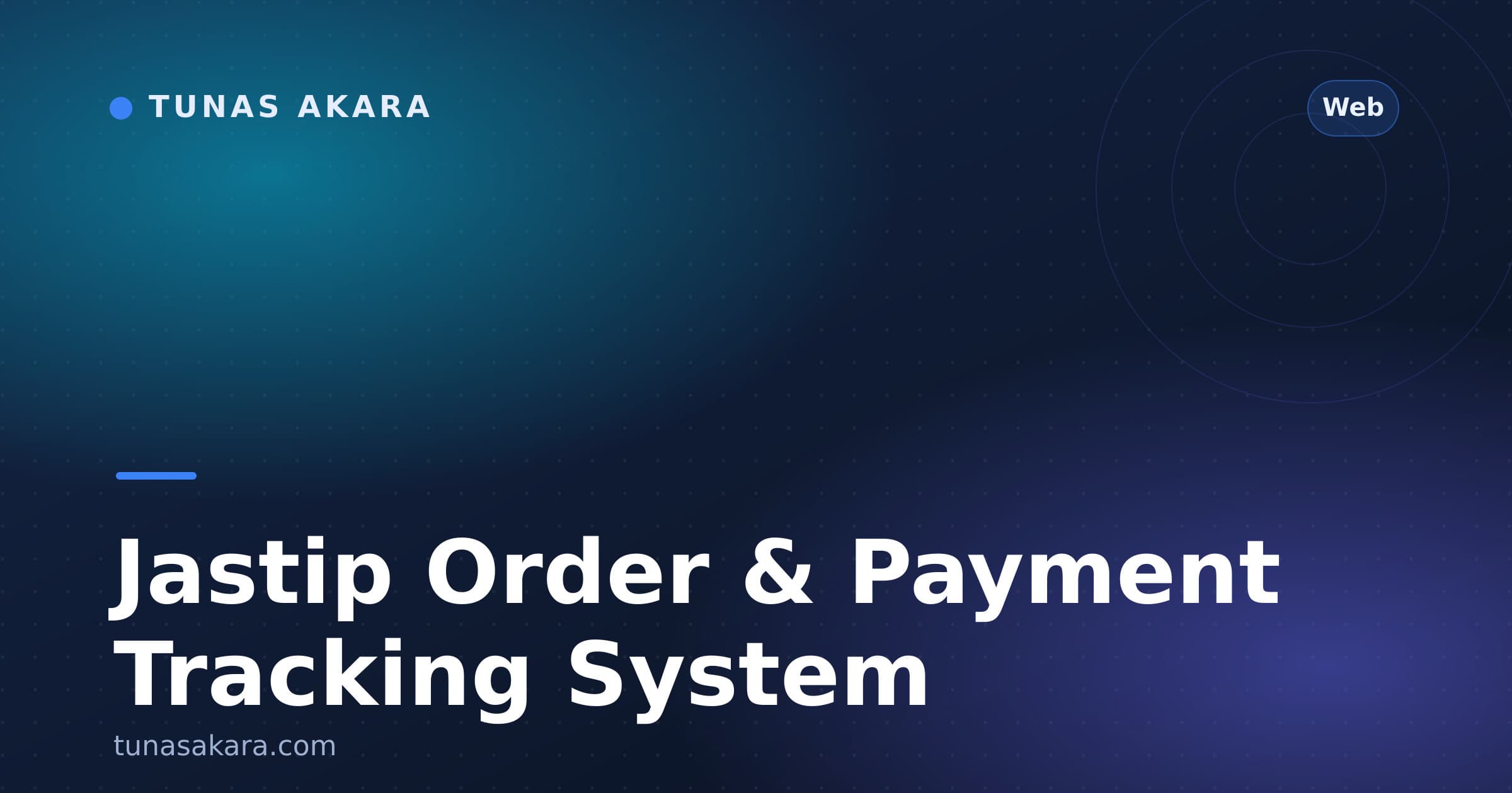 Jastip Order & Payment Tracking System