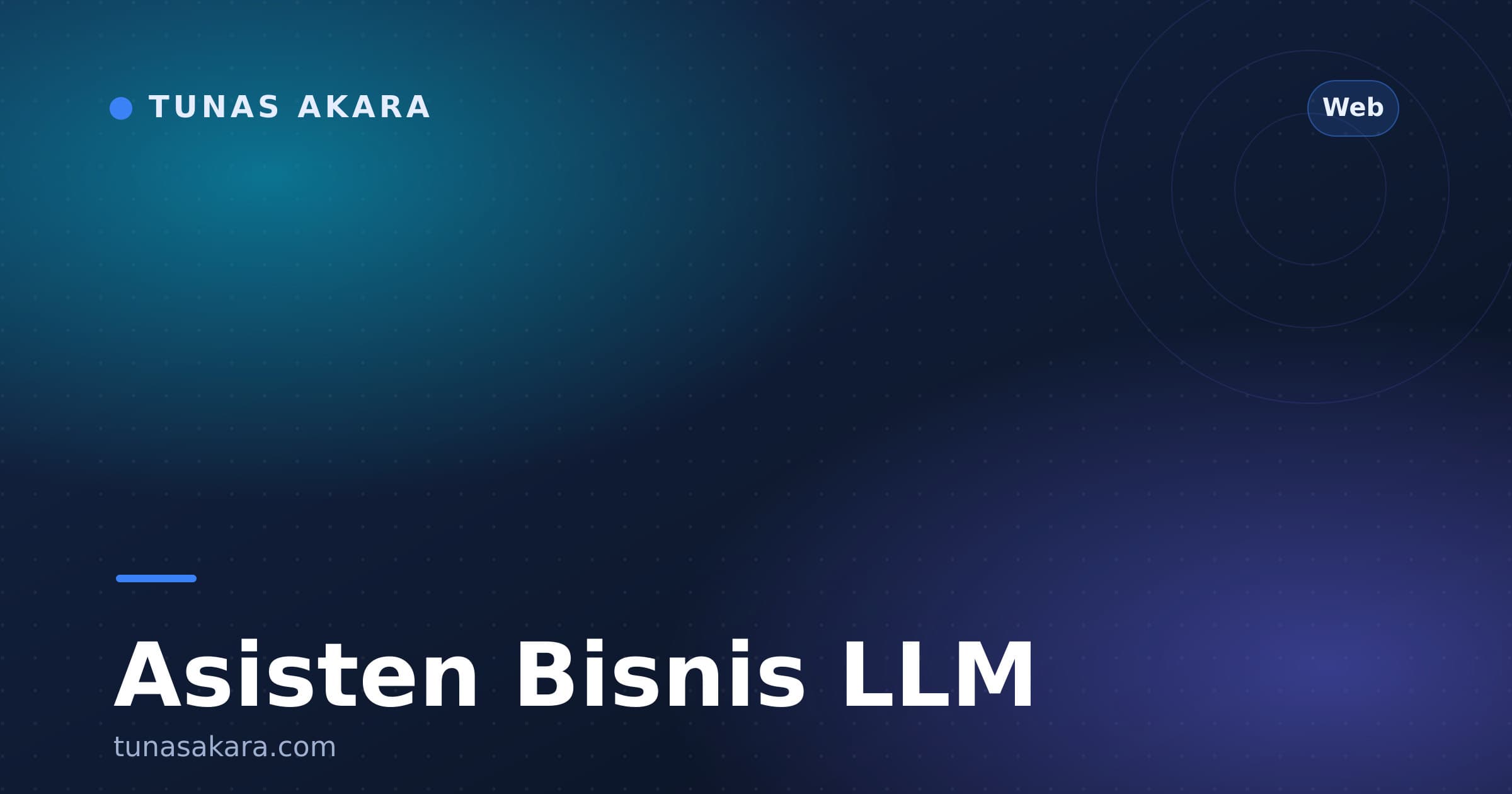 Asisten Bisnis LLM